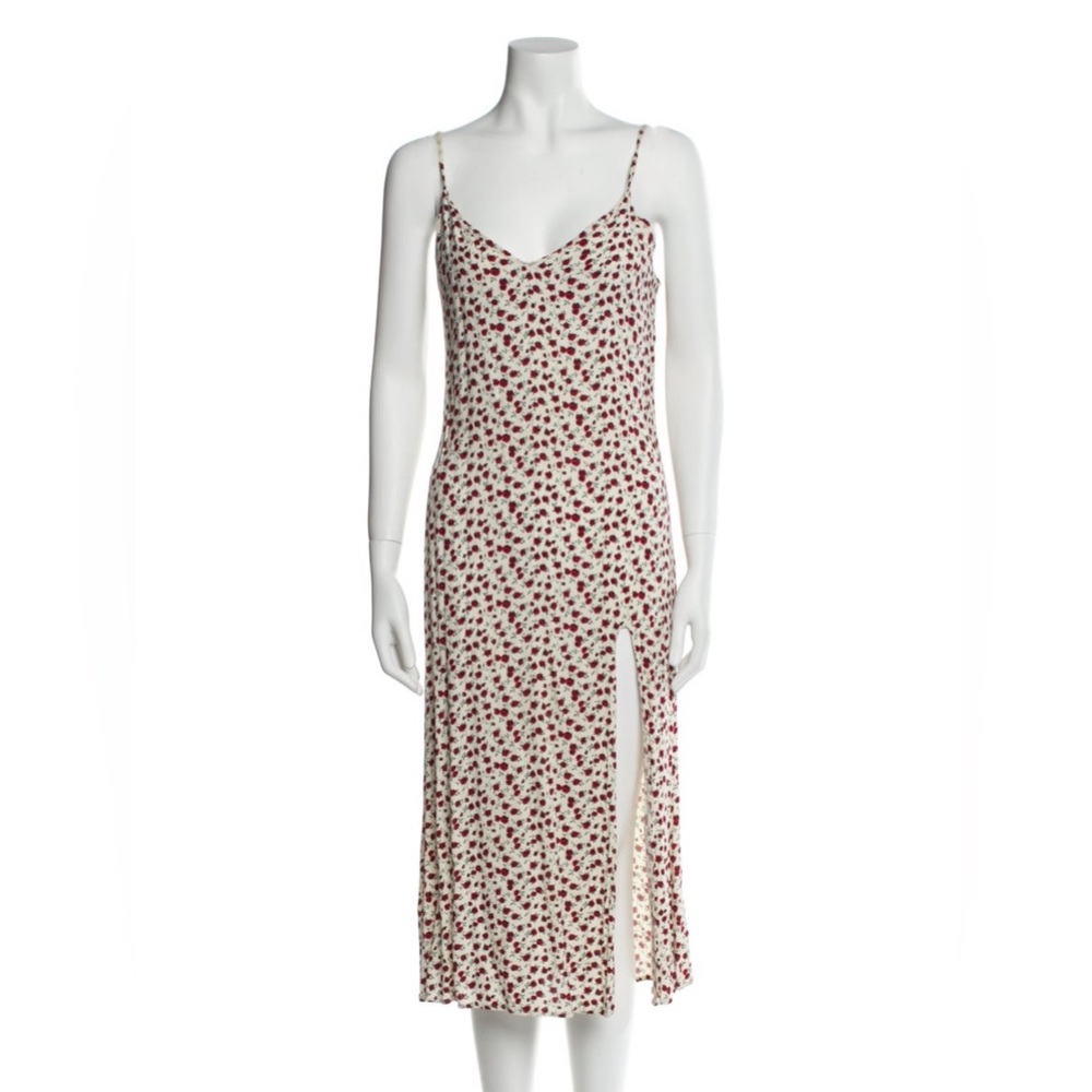 Reformation Floral Print Slip Dress